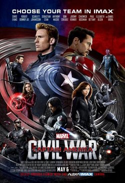 Captain America 3 Civil War 2016